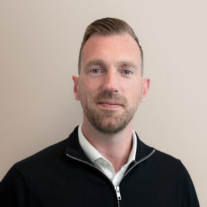 Portretfoto van Delano Mulder, Sales Manager bij Vonders